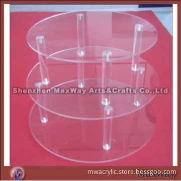 Pure 3 Tiers Acrylic Cupcake Stand Rack